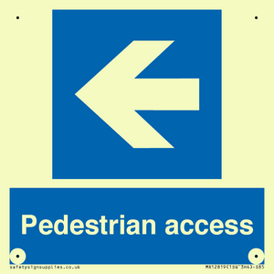 Pedestrian access
